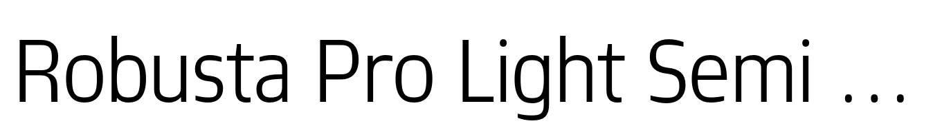 Robusta Pro Light Semi Cond
